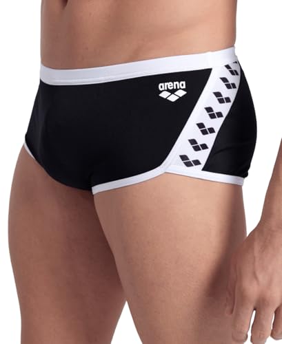 ARENA Performance Men's Icons Solid Low-Waist Swim Brief Short Athletic Swimsuit3