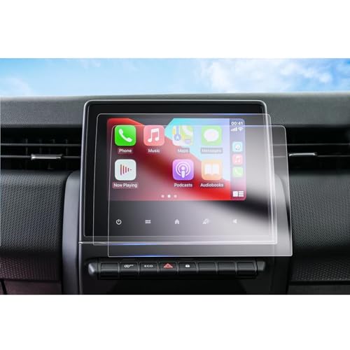 GAFAT [2 unidades] Renaul-t Clio 5 Captur 2 Zoe Arkana 2020-2024 2025 7" protetor de ecrã de navegação, Clio 5 Captur 2 Zoe Arkana 2023 7" Easylink Nano protetor De Ecrã 6H anti-riscos