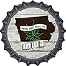 SMART BLONDE Lets Get High in Iowa Novelty Metal Bottle Cap BC-1304
