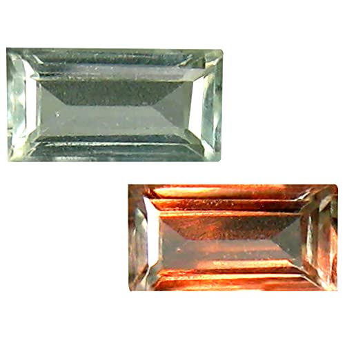 Alexandrite naturelle certifiée authentique non traitée changement couleur vert