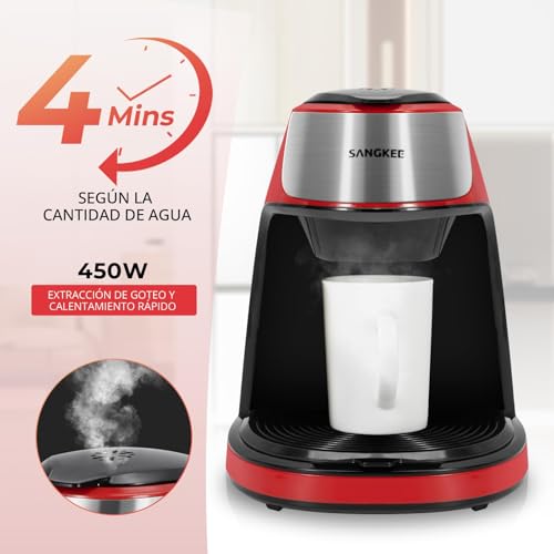 Catálogo para Comprar On-line Cafetera Oster Roja 4 Tazas los mejores 5. 27 Imagen adicional