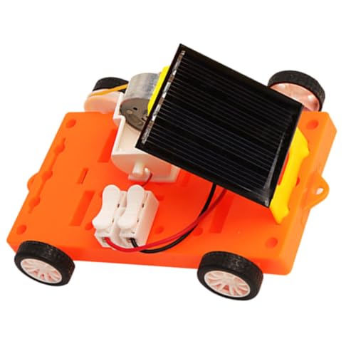 SUPVOX Kit De Fabricación De Modelos De Coche Solar De Montaje DIY para Proyectos Científicos Juguete Educativo Interactivo De Energía Solar para Aprendizaje Stem