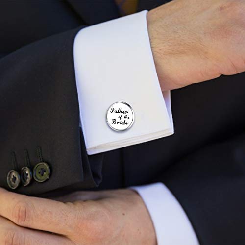 Jiayiqi Cufflinks Father Of The Bride I Love You Dad #TOP4