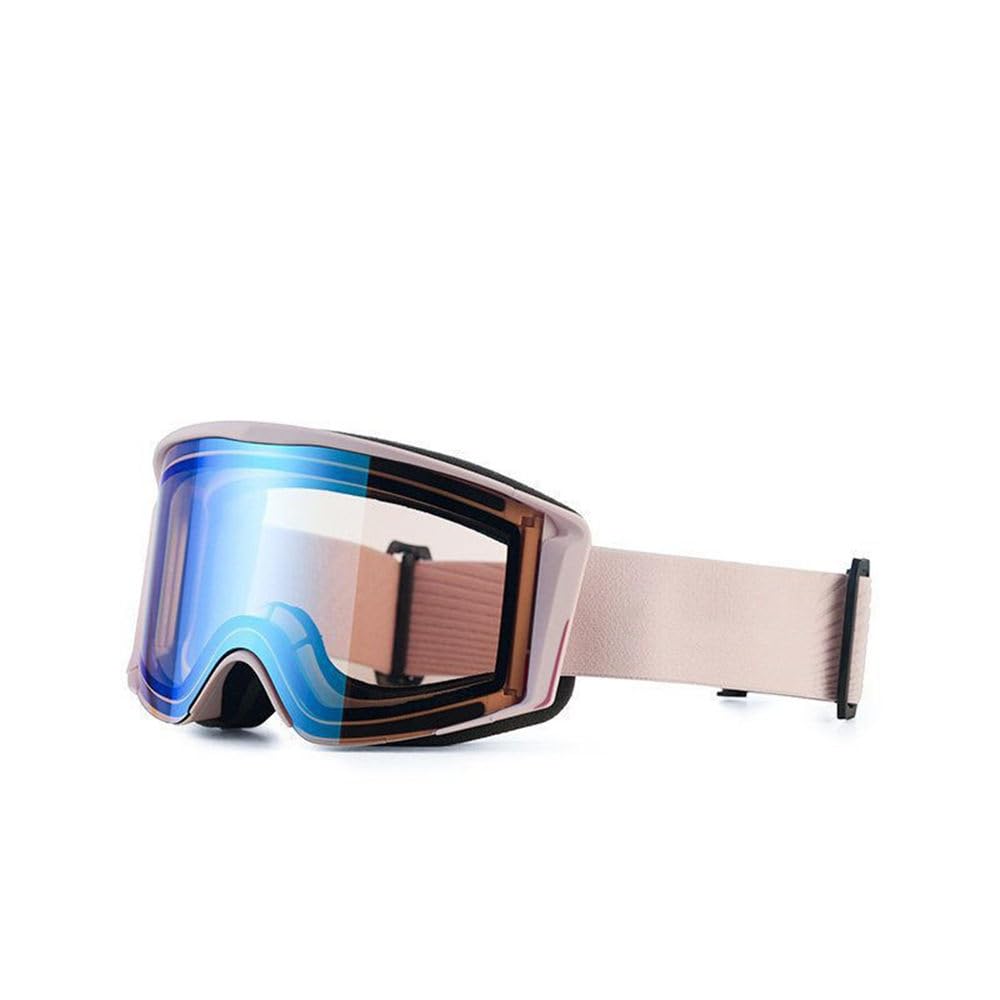 Masques de ski photochromiques haute définition élégants pour hommes et femmes, antibuée, coupe-vent, respirants, protection UV400