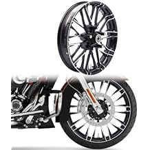 21 英寸前轮轮圈适合哈雷旅行 ABS 车型 Road King Street Glide Road Glide Electra Glide Ultra Class Ultra Limited 2008-2023