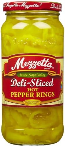 Mezzetta: Deli-Sliced Hot Pepper Rings 16 Oz (Pack of 2)