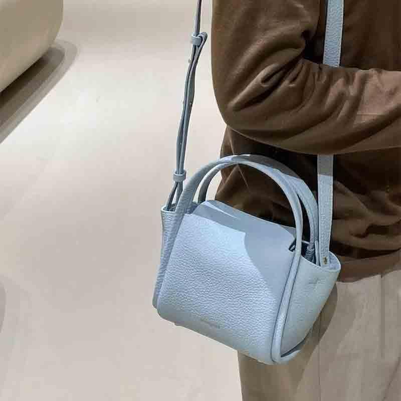 BXCNCKD Women's mini solid color simple handbag casual commuting crossbody small square bag shoulder bag - Image 3