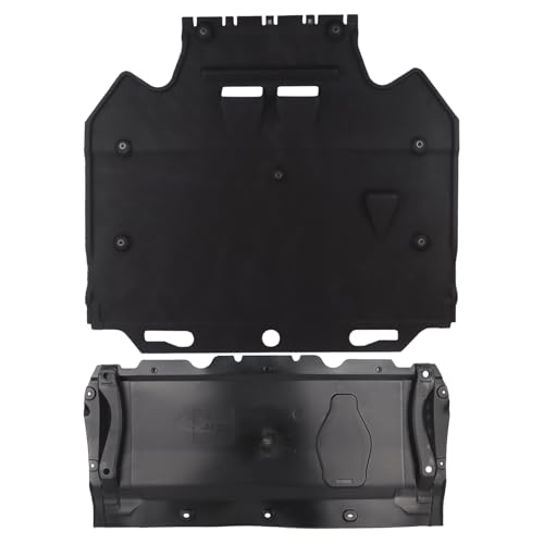 Image of Radiator Support Cover Splash Guards w /Clips Compatible with 2011-2018 Audi A6 A7,Replace 4G0863821B
