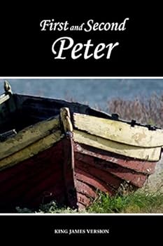 Paperback First and Second Peter (KJV) [Large Print] Book