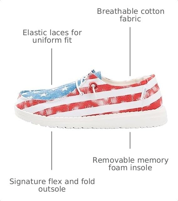 Image of HEYDUDE Girl's Wendy Youth Shoes