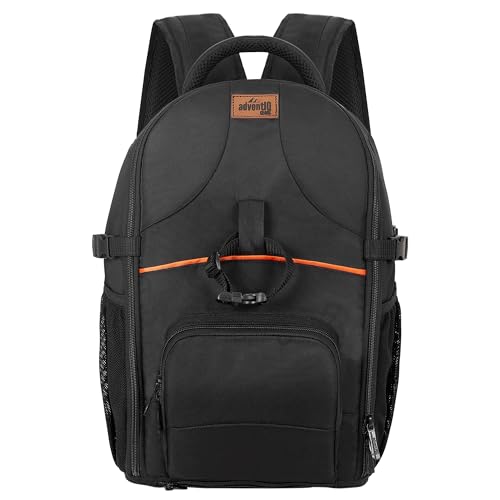 Image of Camera Bag Pro-Runner 415 DSLR /SLR Camera Backpack with Raincover Camera Bag (Black)