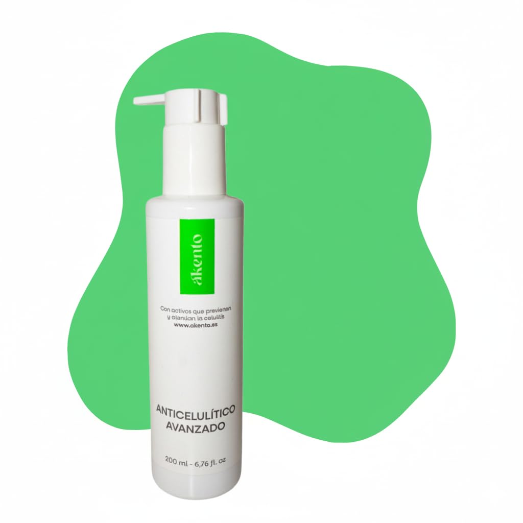 Crema anticelulítica Akento. Reductor de celulitis y piel de naranja. Anticelulítico corporal Akento.