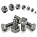 Produktbild PROTECH 25 Stück Sechskantschrauben M6x8 DIN 933 mit Muttern M6 DIN 934 Sechskant Schrauben Set Edelstahl Gewindeschrauben A2 Sechskantmutter