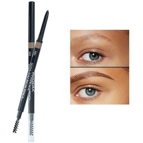PHOERA Ultra Slim Eyebrow Pencil with Brush Cover