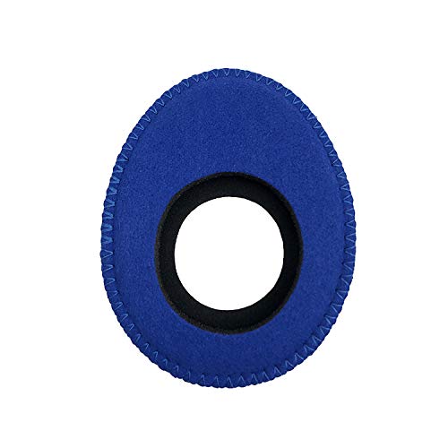 Image of OPENMOON Oval Large Viewfinder Eyecushion for Alexa Mini Amira Cameras (Ultrasuede Blue)