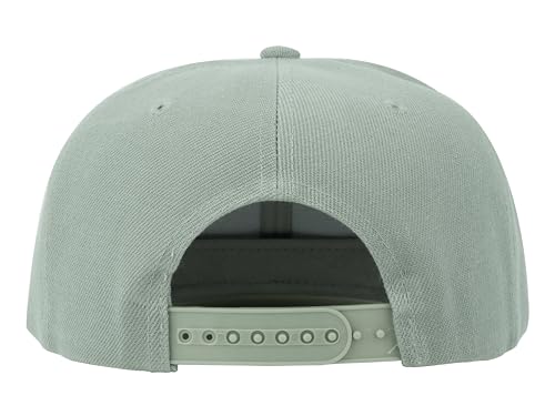 Image of Gelante Plain Blank Flat Brim Adjustable Snapback Baseball Caps Wholesale LOT 12 Pack