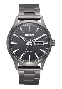Nixon Sentry Solar A1346 - Gunmetal (40mm)