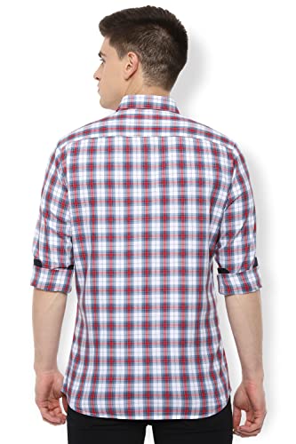 Image of Van Heusen Men's Checkered Regular Fit Shirt