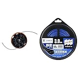 619円お得！[山善] 自動繰り出しナイロンカッター 取付穴径25.4mm ナイロンコード 替え刃 草刈機 刈払機 石 タイル 雑草 除草 荒地 GA-02 & ナイロンコード 静音コード 草刈用 (太さ3.0mm/コード50m) 替刃 草刈り機 刈払い機 ナイロンカッター 雑草 よもぎ せいたか草 ススキ SU30TB-50