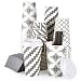 LITOPAK 100 Pack 16 oz Paper Coffee Cups, Disposable Coffee Cups with Lid, Sleeve, and Straws for Home, Stores, and Cafes
