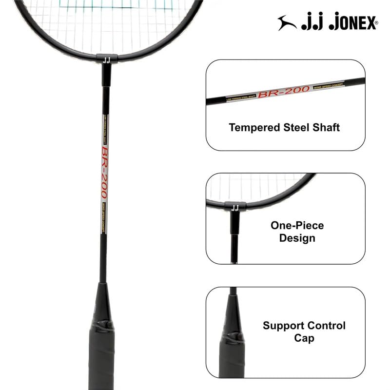 Buy JJ JONEX BR 200 Badminton Racket | 8.5mm Aluminium Frame with