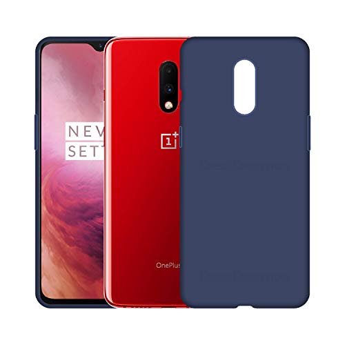 Image of Case Creation Luxurious OG Series for Oneplus 8 Case Cover,Anti-Dirty Slim Case Frosted Matte Cute Candy TPU Raised Bezel (Splash of Color) Back Cover for Oneplus8 -Navy Electric Blue