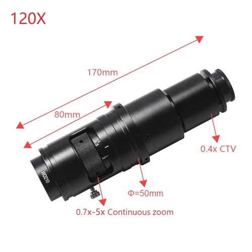 Cámara microscópica 4K: repara teléfonos sin fatiga con autoenfoque 120X 2