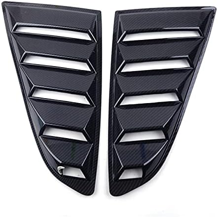 OmurStore Be super welcome 1 Pair Side Atlanta Mall Vent Window Scoop Quarter Louver 4 Cover