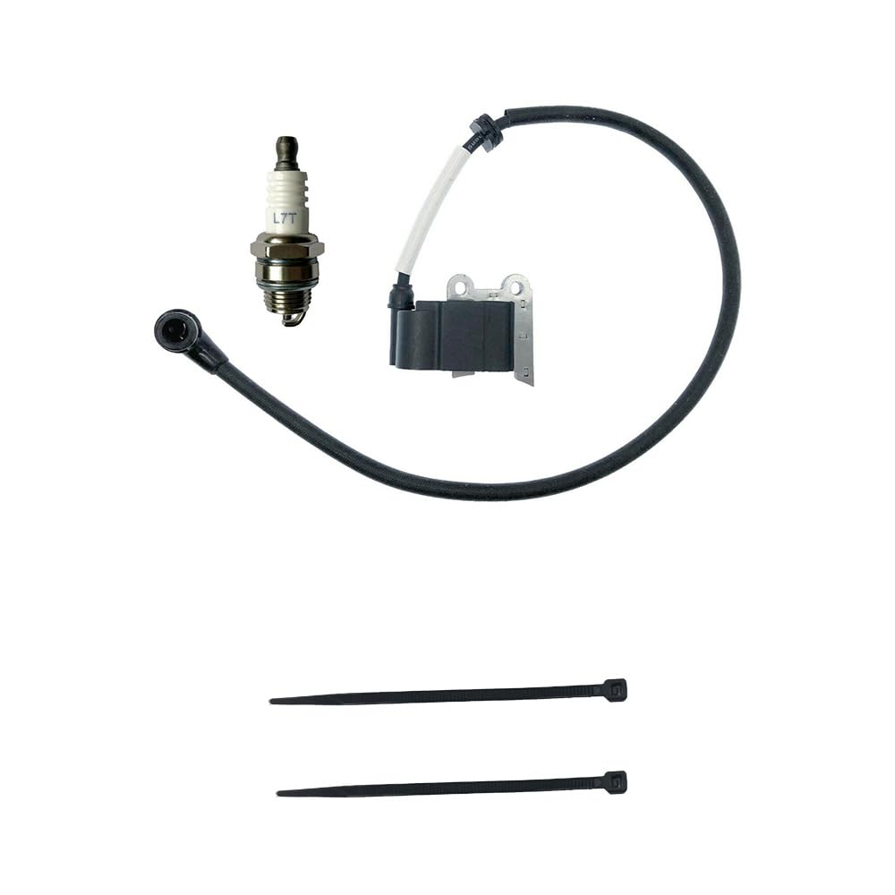 MYOEBN ignition coil with Spark Plug 502846401 fit for Hus Backpack Blower 150BT/350BT/150BF for Redmax EBZ5100 EBZ5150 BB2250 Replaces 511492901.