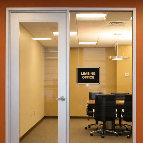 Plaque de bureau encadrée pour guider facilement vos clients - 6
