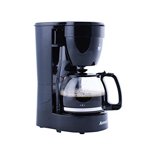 Cafeteira 110V, Amvox, ACF 227 NEW 227, Preta