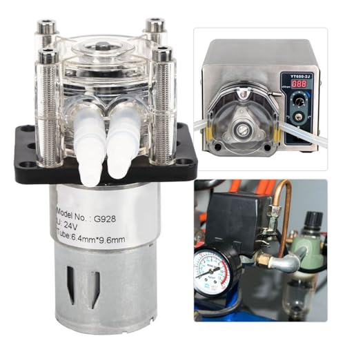 Peristaltische Flüssigkeitspumpe G928 – 500 Ml/min, Für Aquarien & Labor, 24 V, Edelstahlrollen, Leise & Langlebig – Inkl. Schraubenschlüssel