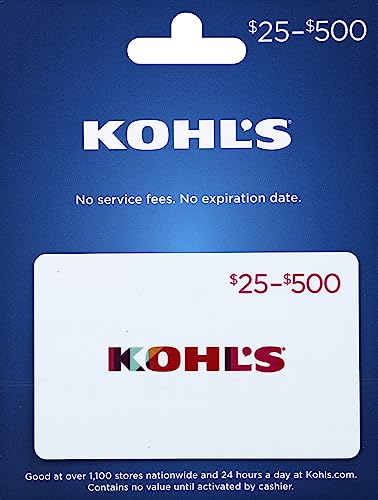Image of Kohls Physical Gift Card - $25