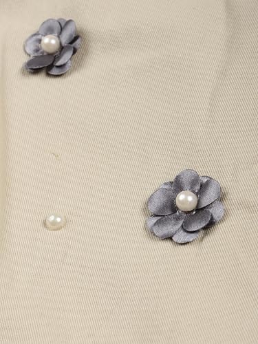 Image of KiddoPanti Girls Denim Over Lap Shorts