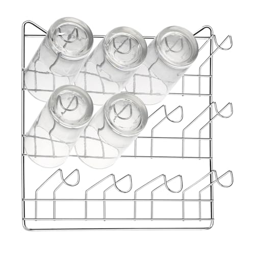 Escorredor De Copos De Parede 12 Ganchos Lanchonete Bar Restaurante