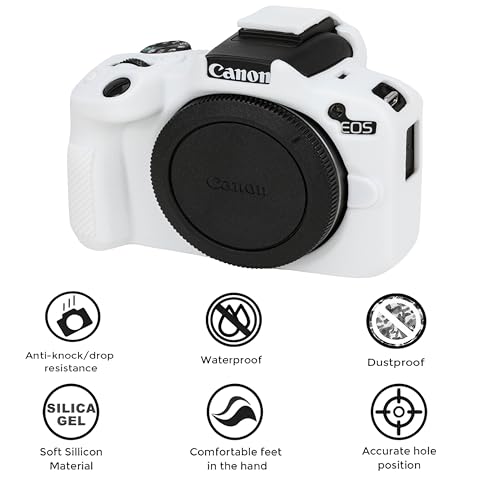 Funda Silicona Protectora para Cámara R50 Blanca miniatura 3