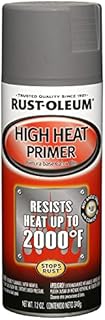 Rust-Oleum 249340 Automotive High Heat Primer Spray Paint, 12 Ounce (Pack of 1), Gray