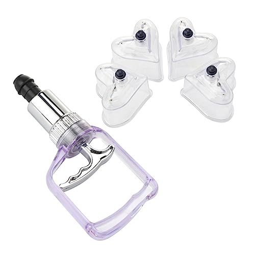 Set de terapia de ventosas FOMIYES, 1 unidad, ventosas de masaje con bomba de succión manual, material PC miniatura 1