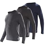 Lightweight Pullover Hoodies for Men - 3 Pack Quick Dry Fit Gym Hoodies for Men Small