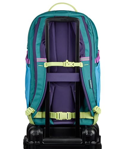 Image of JanSport 34L All Around Pack - 15 inch Laptop Sleeve, Emerald Pool | Versatile Rucksack w /Hydration Sleeve, Reflective Accents & Safety Whistle