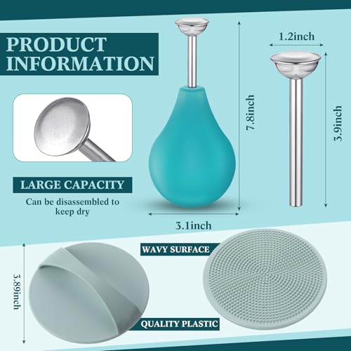 Image of Leinuosen 2pcs Wet Felting Tool Set Include Ball Brause Sprinkler and Wet Felting Tool Great for Working on Seams, Flat Felts, Hat & Slipper Shaping