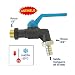 S&M 174049 Grifo Exterior Esfera Antihielo 1/2" con toma automática para manguera