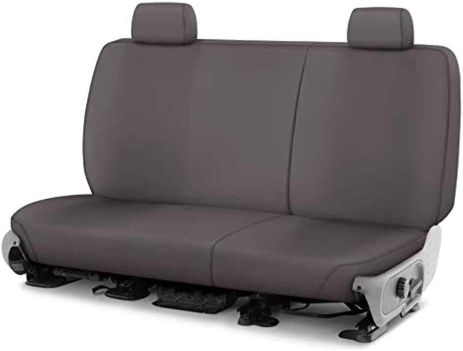 Covercraft SS8396PCGY SeatSaver Second Row Custom Fit Seat Cover for Select Ram Pickup Models - Polycotton (Grey)