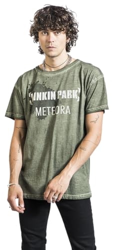 Linkin Park T-Shirt - Linkin Park Vintage - S bis XXL - für Männer - Größe M - grün  - EMP exklusives Merchandise!