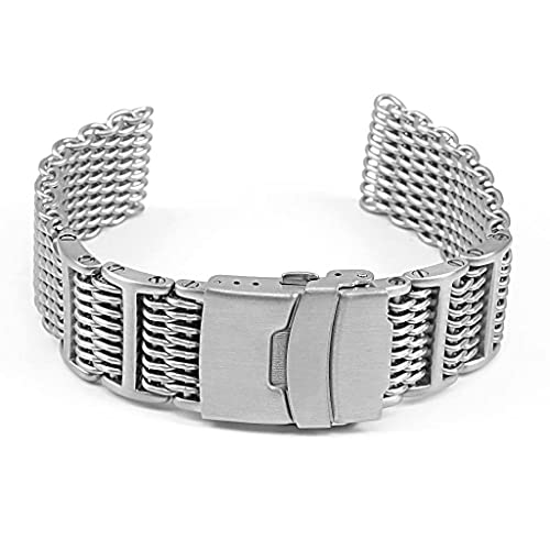 Sangle en acier inoxydable 20mm sport release à fixation rapide