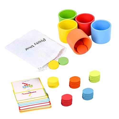 BESTonZON 1 Juego De Juguetes para Clasificar Colores Rompecabezas para Juguetes para Pequeños Rompecabezas para Pequeños Rompecabezas para Pequeños Juguetes para Juguetes Apilables
