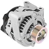 SCITOO Alternator Compatible with 3.4L Equinox for Torrent 2007-2009, 3.5L Vue 2008-2009 - 12V 155Amp CW 6-Groove Pulley, Replace OE 11156 11476 AND0420 104210-2160 104210-5070 104210-5420 15826299