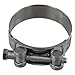 T-Bolt Hose Clamps 304 Stainless Steel Heavy 52-73MM Clamping Range Duty Adjustable Clamp For Automotive, Plumbing & Industrial Pipes Corrosion-Resistant, Secure Seal(68-73 mm)