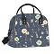 Clastyle Insulated Lunch Box Bag For Women - Large Pink Floral Lunch Tote With Adjustable Strap, Office, Picnic, Camping - View #14