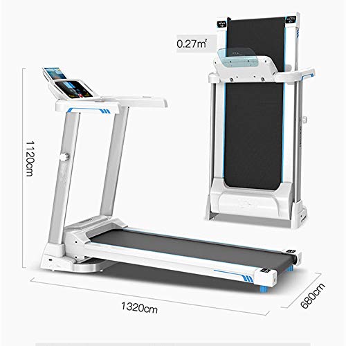 Image of Treadmill Bluetooth Electric Treadmill, Home Fitness Equipment, Shock-Absorbing Folding Ultra-Quiet Installation-Free Walking Machine